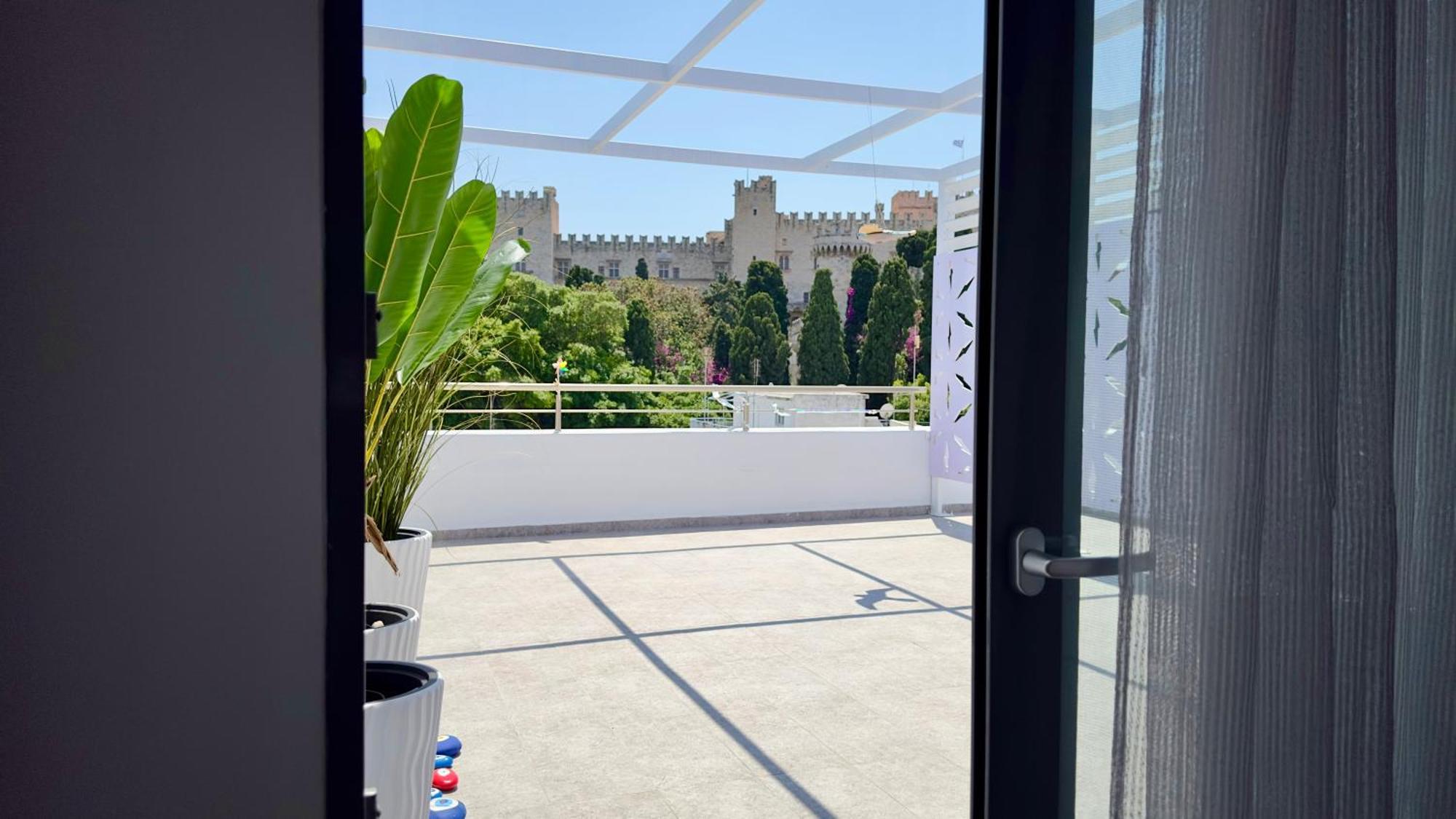 Rhodes City Castelo View Luxury Apt מראה חיצוני תמונה