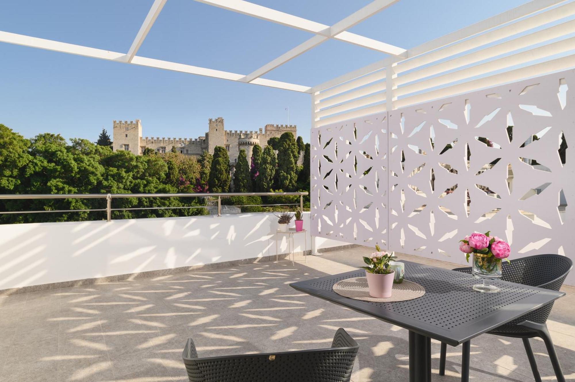 Rhodes City Castelo View Luxury Apt מראה חיצוני תמונה